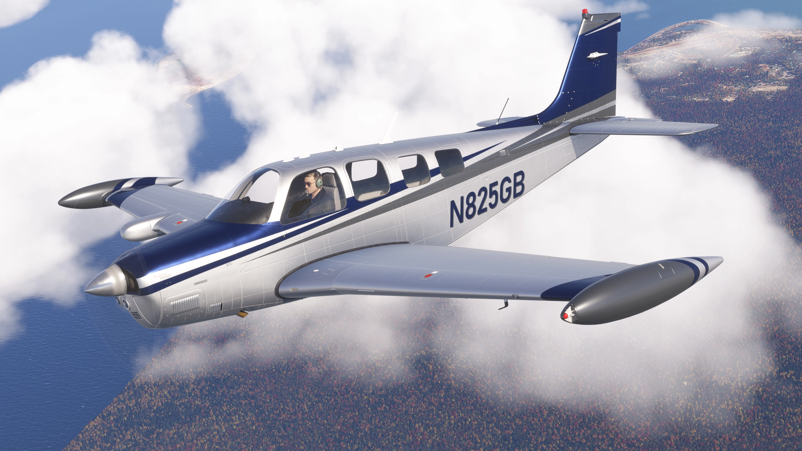 N825GB / Dynamic Registration / Interior / Black Square Bonanza Pro - Image 1