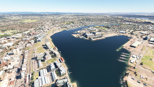 Newcastle  Australia  no tree