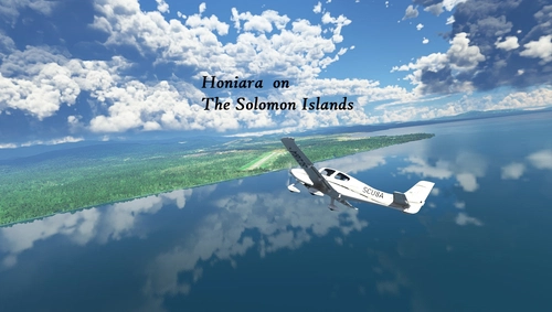 No.17, Landing a Cirrus SR22 at Honiara AGGH
