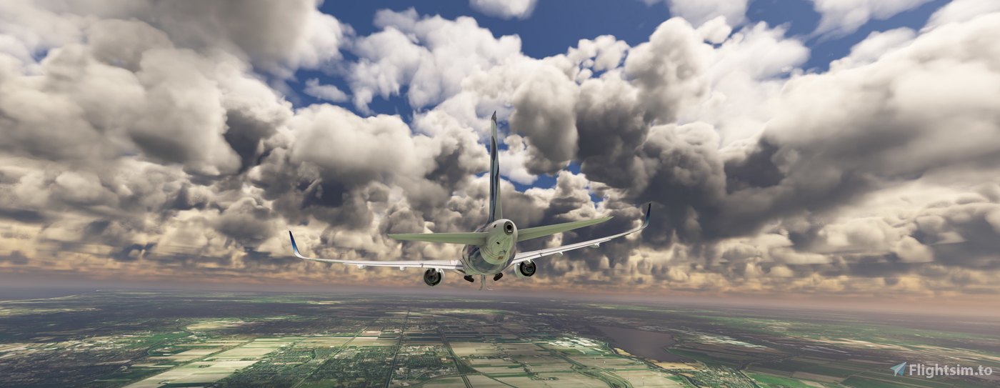 No.24 , Landing at Schiphol Amsterdam .Daytime for Microsoft Flight ...