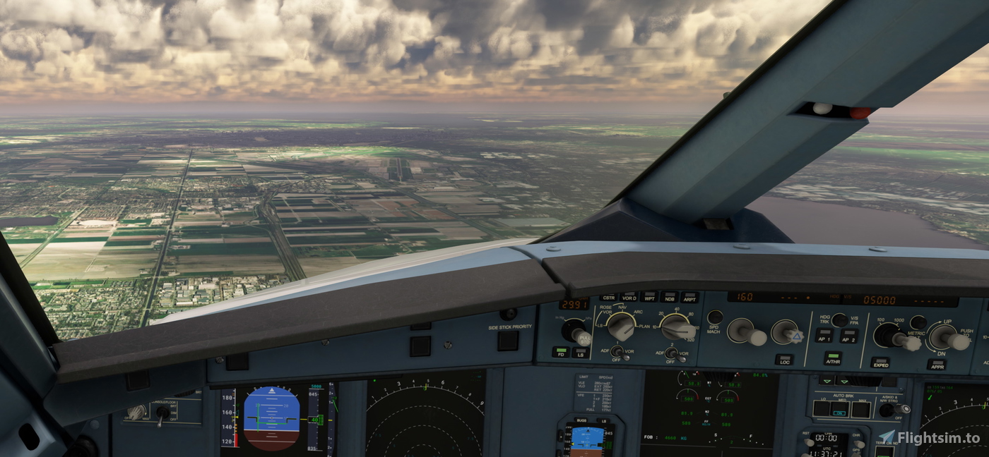 No.24 , Landing at Schiphol Amsterdam .Daytime for Microsoft Flight ...
