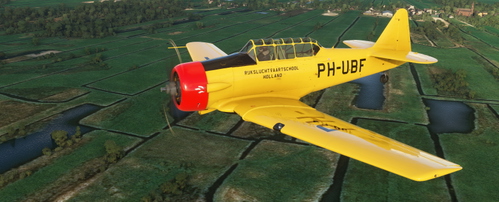 North American T-6 Harvard PH-UBF