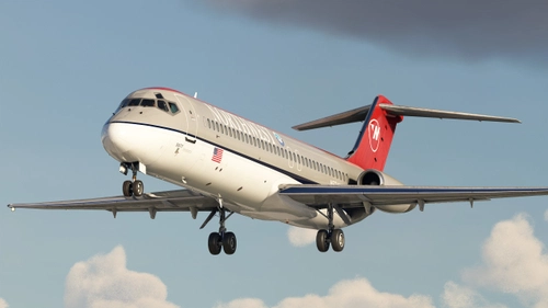 Northwest (N9341) - SkySimulations DC-9-30