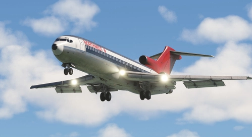 Northwest ("Orient Colors" - N251US) - - FlightSim Studio 727-200 PAX