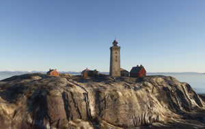 Norway lighthouse megapack (74 lighthouses) and treefix south coast Norway thumbnail 2