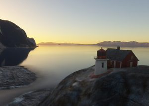 Norway lighthouse megapack (74 lighthouses) and treefix south coast Norway thumbnail 3