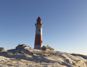 Norway lighthouse megapack (74 lighthouses) and treefix south coast Norway thumbnail 4