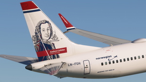 Norwegian  (Fleet) w/Cabin - iFly 737 MAX8 thumbnail 7