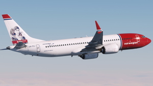 Norwegian  (Fleet) w/Cabin - iFly 737 MAX8 thumbnail 11