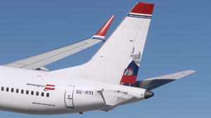 Norwegian Air Sweden (Pack 1) w/Cabin - iFly 737 MAX8 thumbnail 8