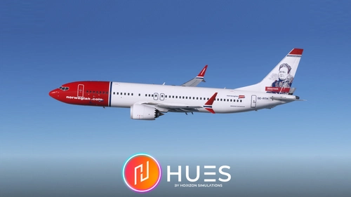 Norwegian Air Sweden (Pack 1) w/Cabin - iFly 737 MAX8