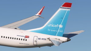Norwegian Air Sweden (Pack 1) w/Cabin - iFly 737 MAX8 thumbnail 4