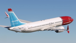 Norwegian Air Sweden (Pack 1) w/Cabin - iFly 737 MAX8 thumbnail 5