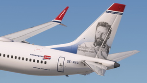 Norwegian Air Sweden (Pack 1) w/Cabin - iFly 737 MAX8 thumbnail 8