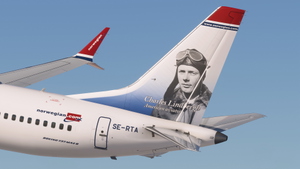 Norwegian Air Sweden (Pack 1) w/Cabin - iFly 737 MAX8 thumbnail 3