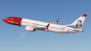 Norwegian Air Sweden (Pack 1) w/Cabin - iFly 737 MAX8 thumbnail 12