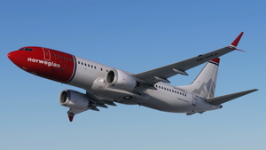 Norwegian Air Sweden [Pack 2] w/Cabin - iFly 737 MAX 8 thumbnail 4