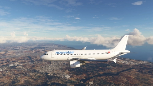 Nouvelair | LatinVFR | A320ceoCFM | TS-INP | LEGACY