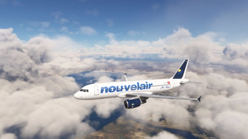 Nouvelair | LatinVFR | A320ceoCFM | TS-INR | LEGACY