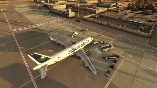 Nouvelair-A20N TS-INM livery for IniBuilds A320N-v2 model
