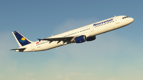Nouvelair TS-IQA (w/Custom Cabin) - 8K/4K - Fenix A321 CFM