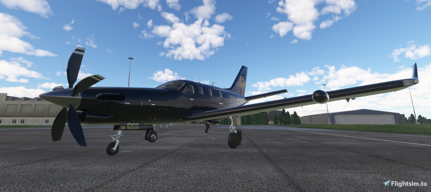 Nova airlines tbm 930 for microsoft flight simulator msfs