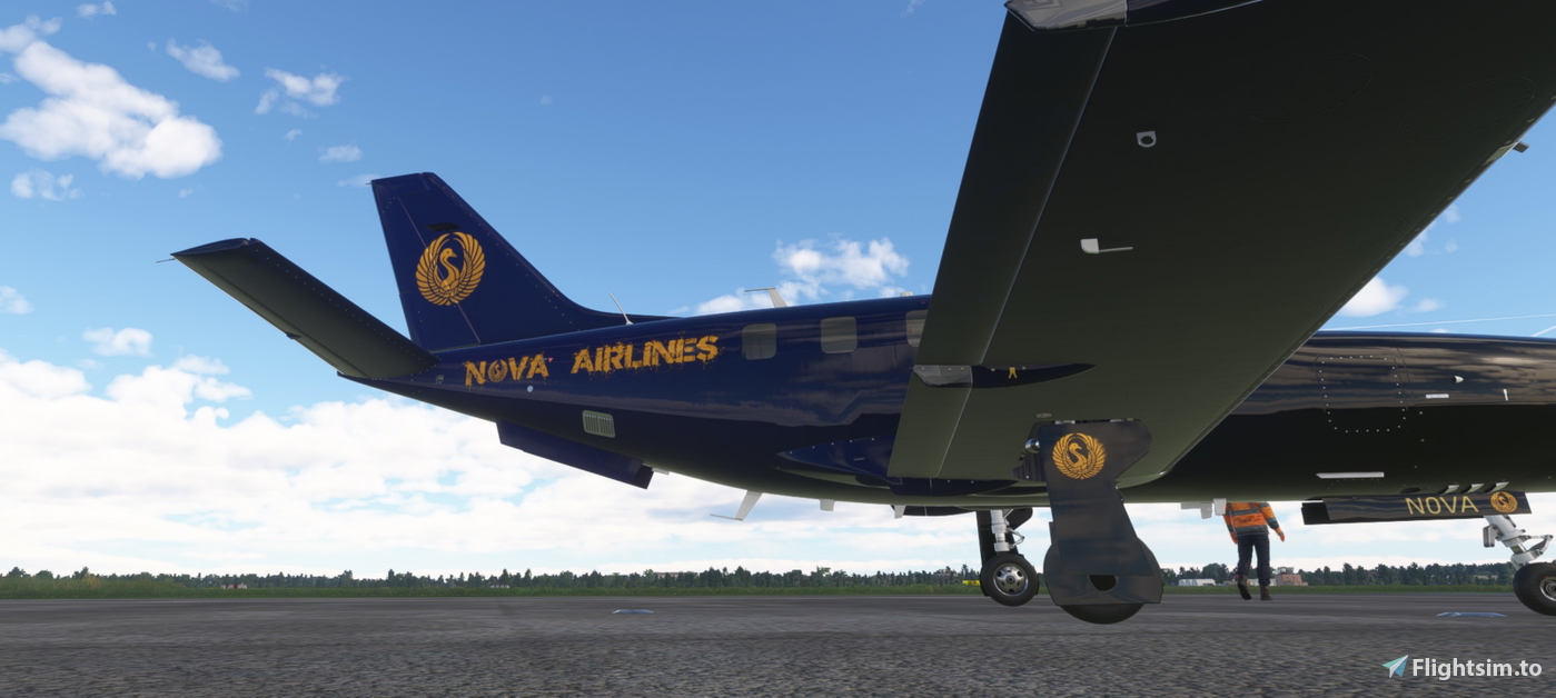 Nova airlines tbm 930 for microsoft flight simulator msfs