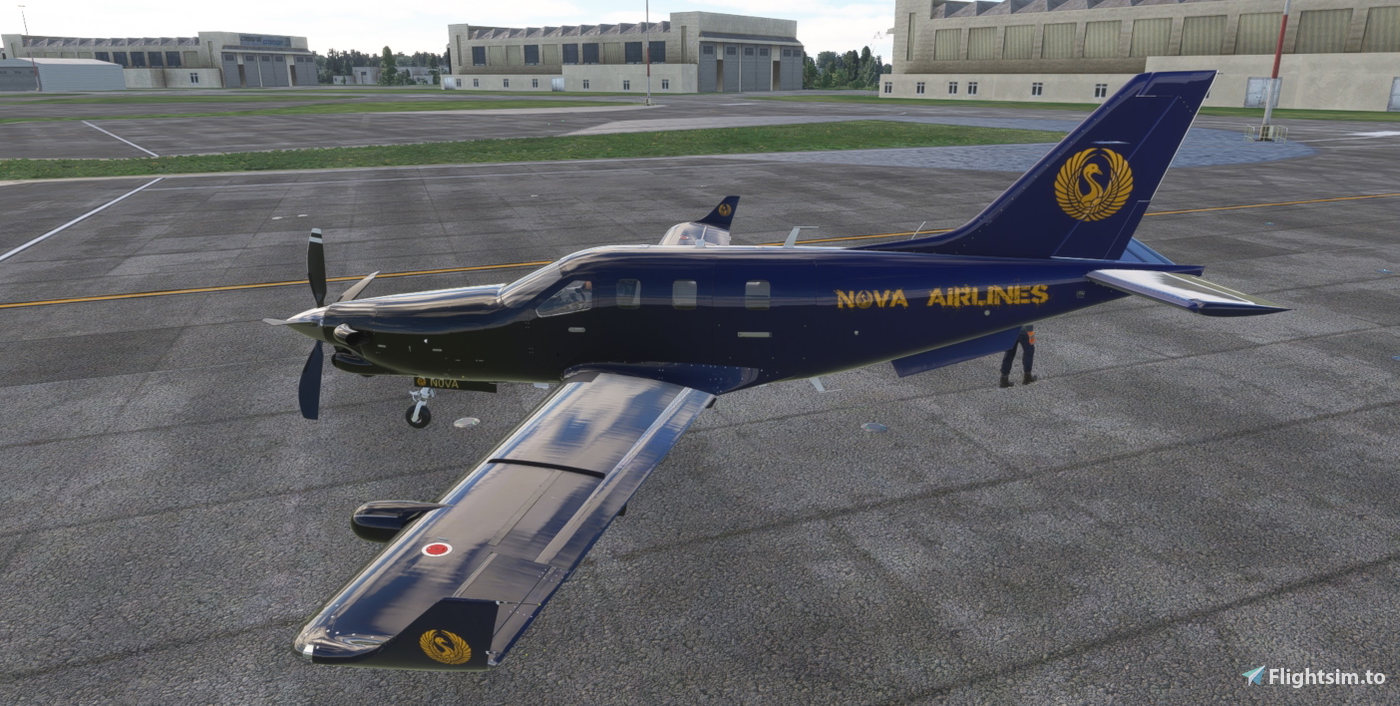 Nova airlines tbm 930 for microsoft flight simulator msfs