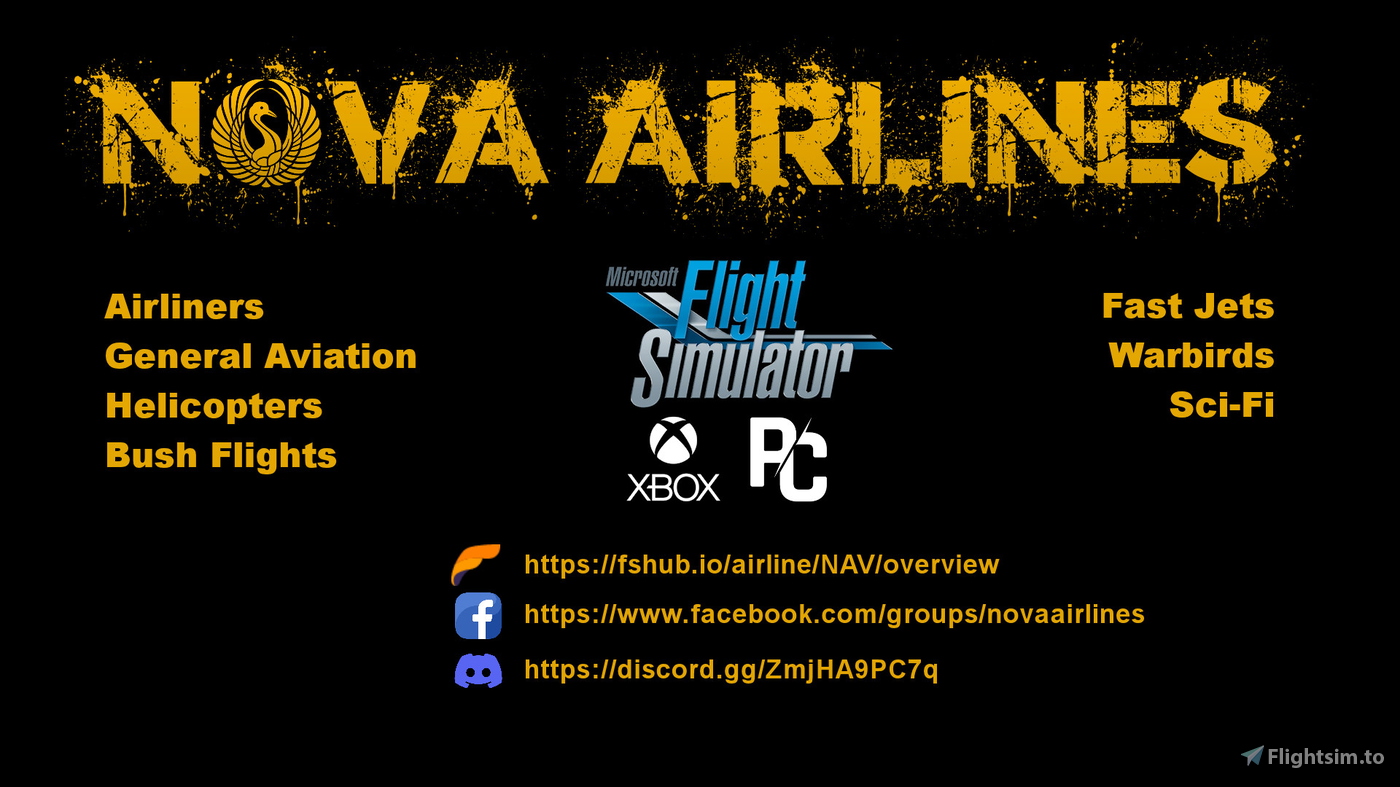 Nova Airlines Chinook for Microsoft Flight Simulator MSFS