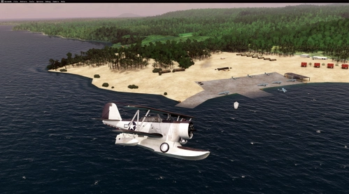 NVSY- Espirito Santo Seaplane Base 1943 - WW2- Pacific Islands - Tag21