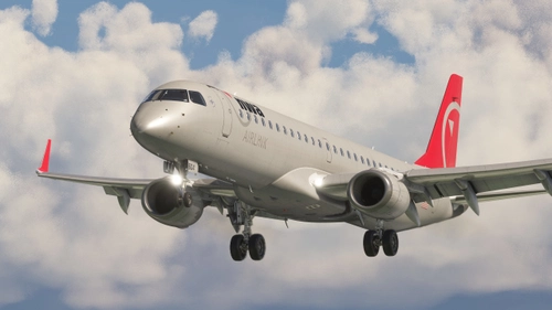 NWA Airlink (Compass Airlines) (Fictional) - FlightSim Studio - E-Jets 195