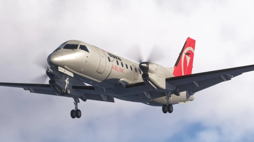 NWA Airlink (Mesaba Airlines - N407XJ) - Microsoft/Carenado SAAB 340