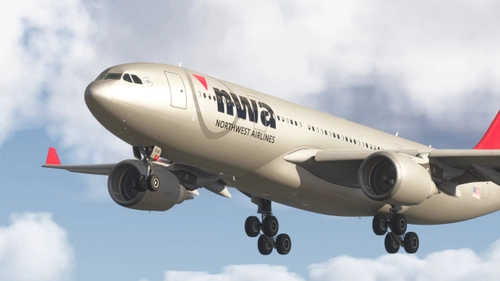 NWA (N860NW) ("Fictional") - Inibuilds A330-200 (GE)