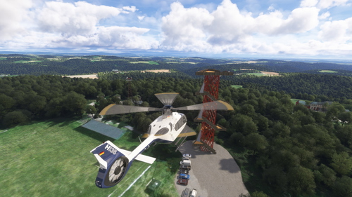 Observation towers in northern bavaria