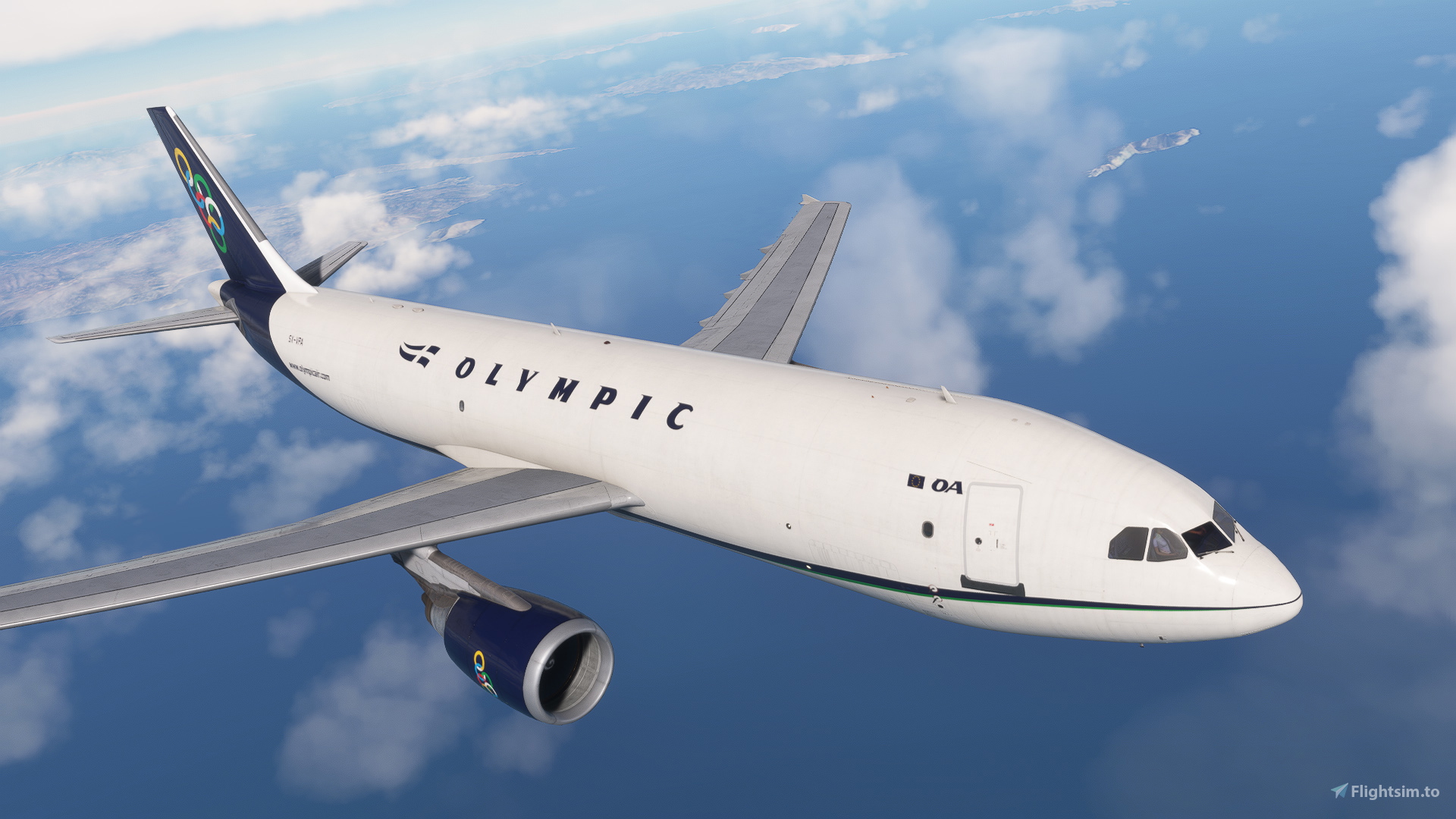 オリンピック エアバス A300 1/200 Olympic Airways | Airbus A300B4-203 | SX-BEE | Aeroclassics