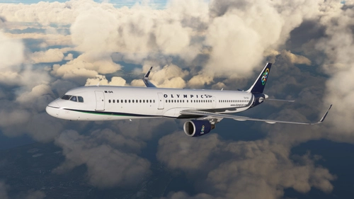 Olympic Air Fenix A321 with Sharklets IAE and CFM (Fictional) BFU