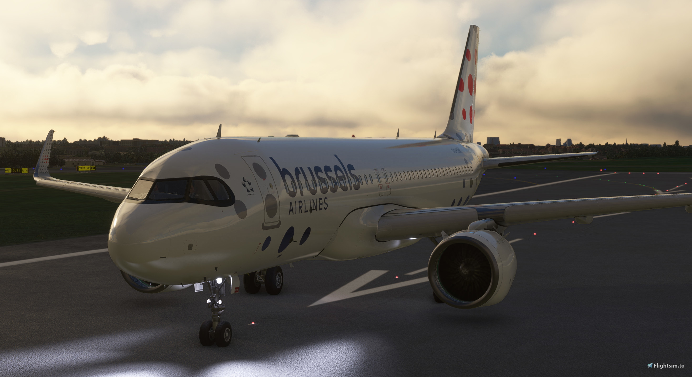 [A32NX] OO-SBC Brussels Airlines - Image 1