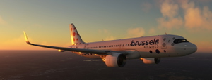 [A32NX] OO-SBC Brussels Airlines thumbnail 2