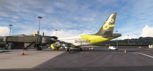 Originair - A319 CFM - ZK-JST