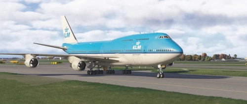 Livery Boeing 747-400 - KLM (Fake PAX Retexture)