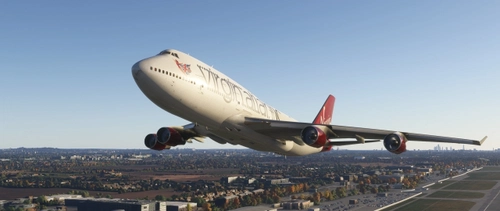 Livery Boeing 747-400 - Virgin Atlantic (Fake PAX Retexture)
