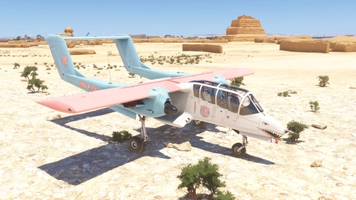 OV-10 Bronco - Skies and Dolls