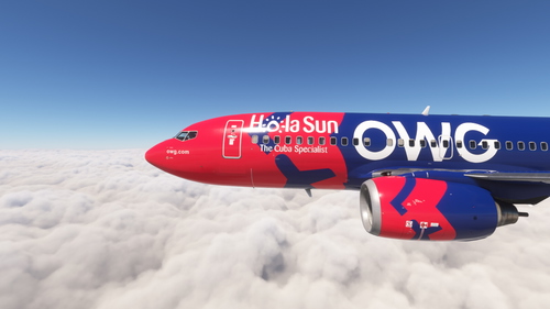 PMDG 737-700 w/ cabin OWG Hola Sun (C-GGWX)