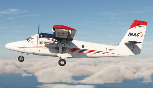 P2-MFU Mission Aviation Fellowship | Aerosoft DHC-6 Twin Otter [4K]
