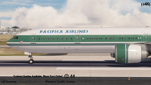 Pacifica Airlines PMDG 777-300ER - 8K