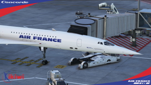 [PACK] DC Designs Concorde Air France Fleet, 1990 Liveries & F-BVFD 1976 Livery thumbnail 2
