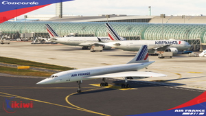 [PACK] DC Designs Concorde Air France Fleet, 1990 Liveries & F-BVFD 1976 Livery thumbnail 7