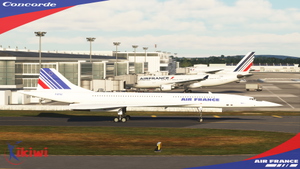 [PACK] DC Designs Concorde Air France Fleet, 1990 Liveries & F-BVFD 1976 Livery thumbnail 8