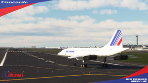 [PACK] DC Designs Concorde Air France Fleet, 1990 Liveries & F-BVFD 1976 Livery thumbnail 10