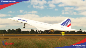 [PACK] DC Designs Concorde Air France Fleet, 1990 Liveries & F-BVFD 1976 Livery thumbnail 11